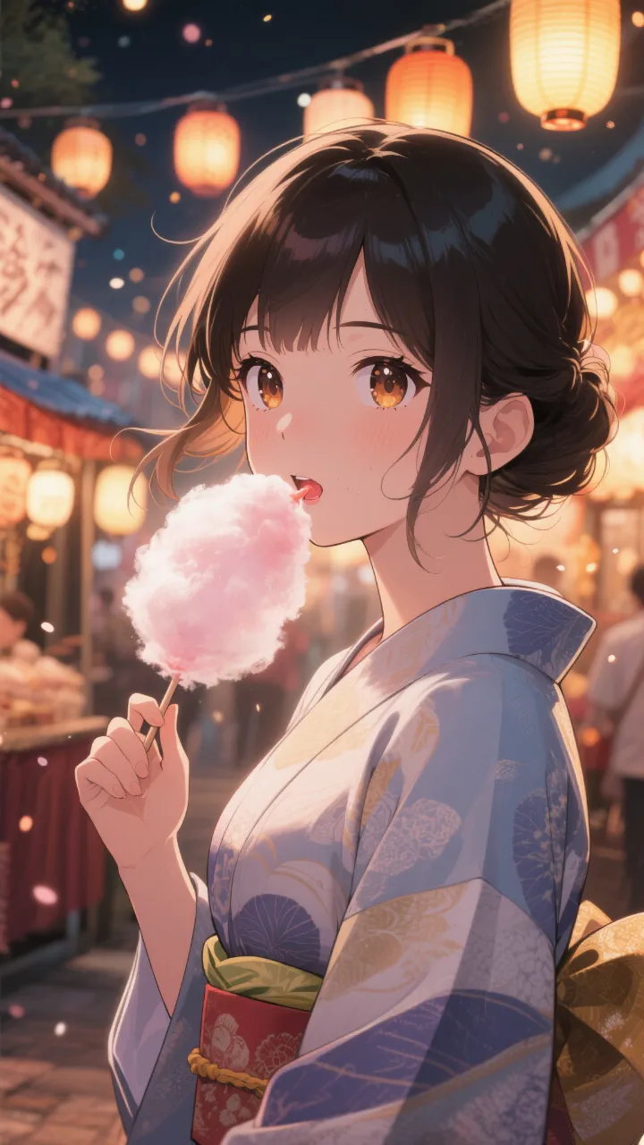 高精度アニメ - わたあめのある日 / はると