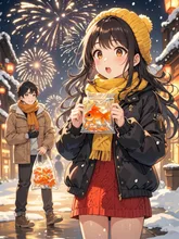 クリスマスファンタジア in 別府 — ニットワンピイラストのAIイラスト|SUPPART