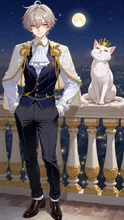 猫の王子 — EverettさんのAIイラスト