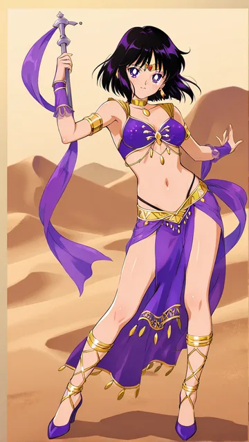 セーラームーン・アラビアン・ナイト、踊り娘セーラーサターン