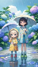 雨の日の帰り道