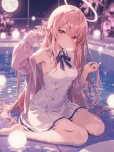 画像生成チャレンジ·夜の学校 の投稿作品