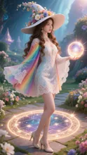 Floral Magic Sorceress