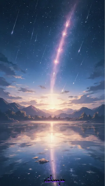 流星群がそそぐ🌌