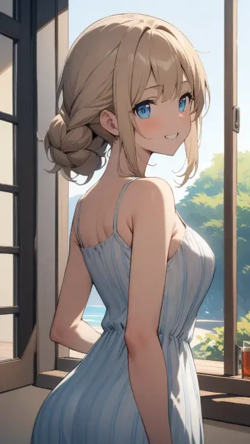 E そよ風とキャミソール