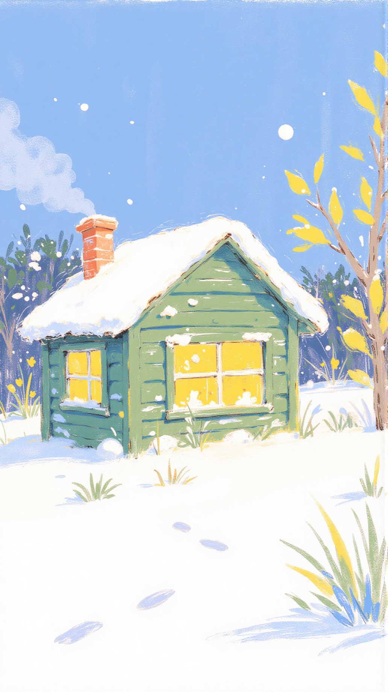 Winter Cabin