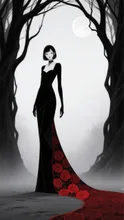 La Vie en rose🥀 — ゴシックのAIイラスト｜SUPPART