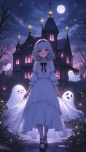 画像生成チャレンジ·お化け屋敷 の投稿作品