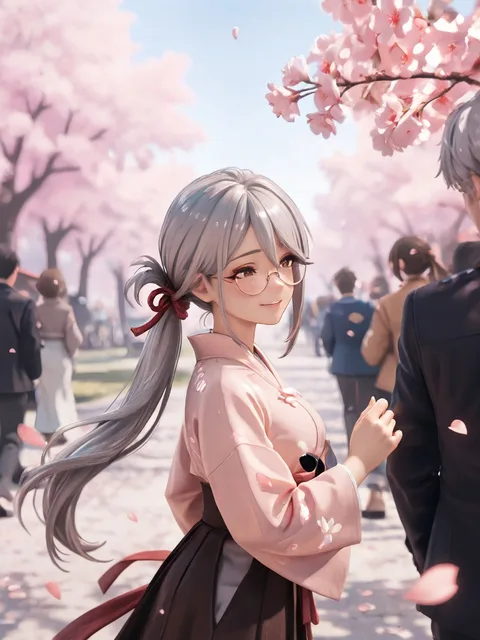 お花見デート