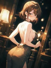 に、似合う…かな