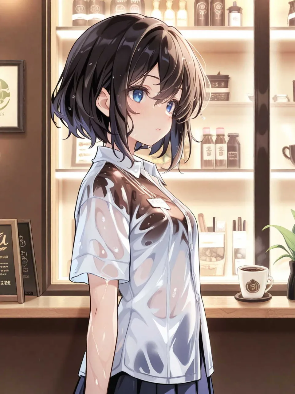 雨宿りは幻の刻のなかで