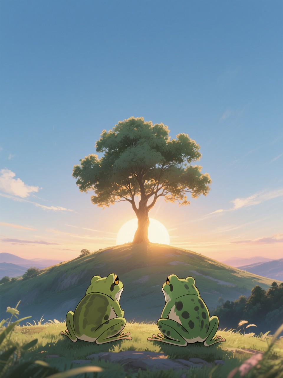 今年も一緒に見れたね — ４４３さんのAIイラスト