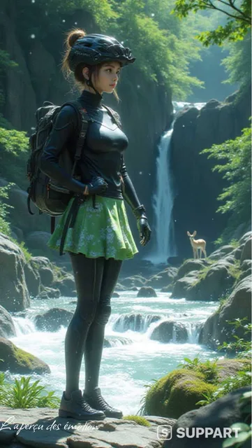 Led by a female deer