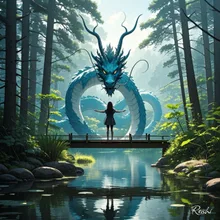 Blue Dragon〈青龍〉 — 令姉〈Reishi〉さんのAIイラスト
