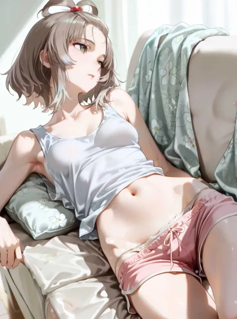 1girl、solo、ultimate relaxation - 和室 vs 洋室