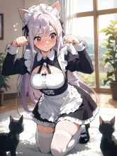 猫カフェの午後·チャレンジ の投稿作品