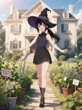 魔女の薬草園2 — 魔女・魔法使いのAIイラスト｜SUPPART