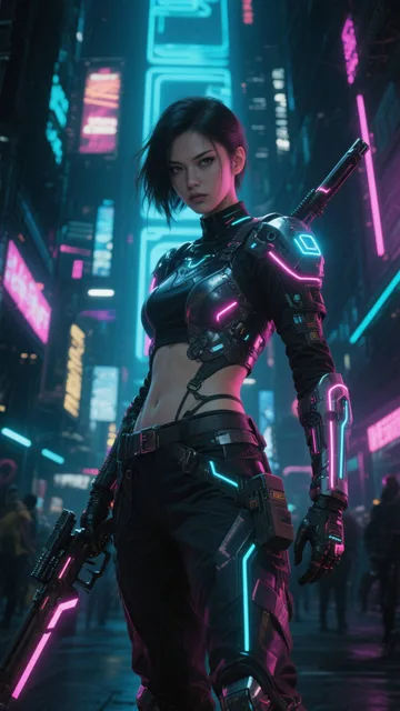 街の女戦士