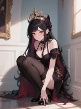 拗ねた女王