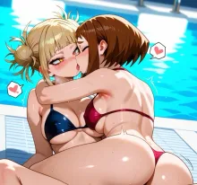 ねぇオチャコちゃん早く泳ぎたいですぅ