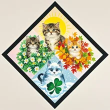 バンダナ 子猫