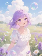 ラベンダーの丘·初夏チャレンジ の投稿作品