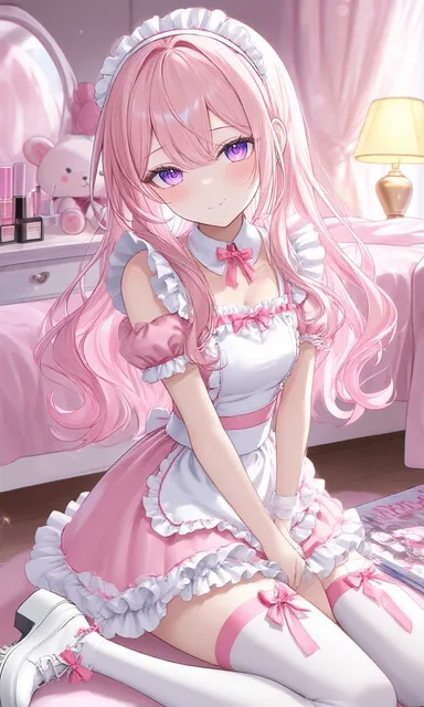 メイド服のデザインで描いてください - メイド喫茶💕