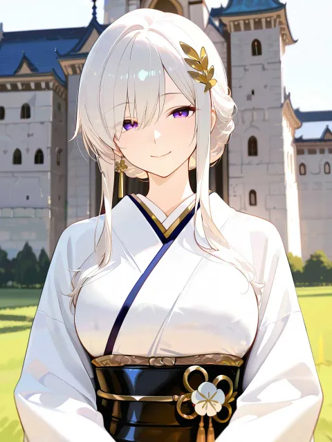 きちんとした服装 - 姫路城の擬人化