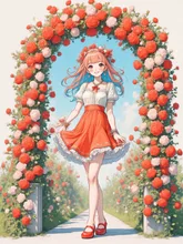 フラワーガーデン — 𝓝𝓞𝓐さんのAIイラスト