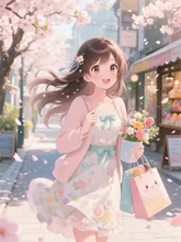 春のお買いもの·チャレンジ の投稿作品
