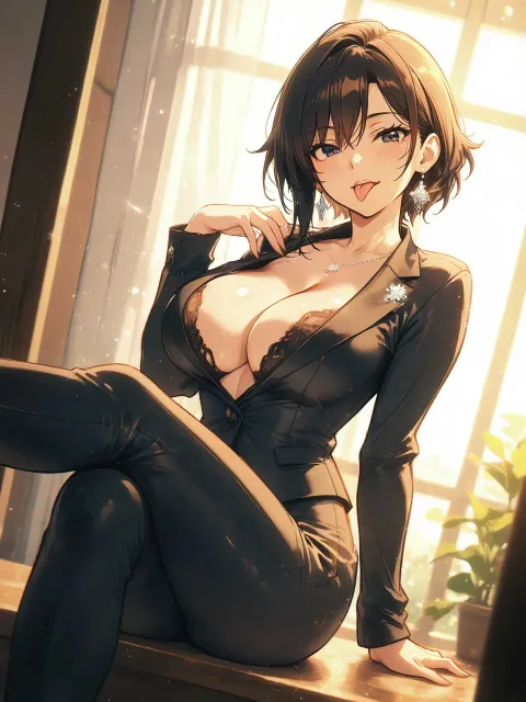 挑発する魅惑の女