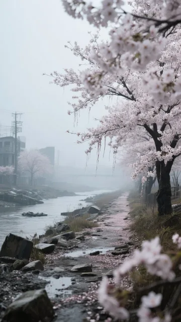 霧の三途の川