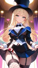 女性マジシャン·指先に宿る魔法 の投稿作品
