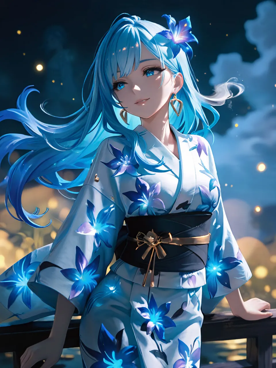 蛍の夜