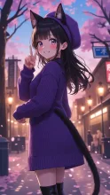 S　にゃんにゃん秋コーデ