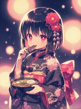 蕎麦食べる