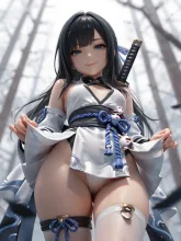 女剣士·凛と刃を構えて の投稿作品