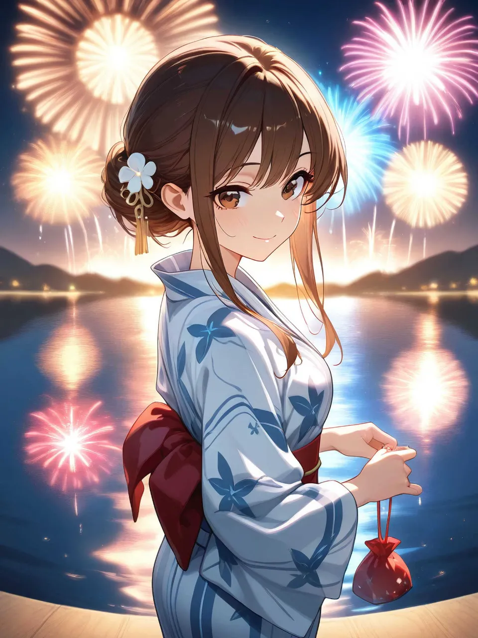 浴衣美人 — TAN2kunさんのAIイラスト
