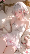 フワフワベッドで
