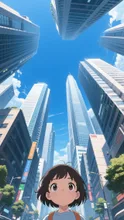 2000m級の高層建築が立ち並ぶ大都会😁日本以外の金持ちの国