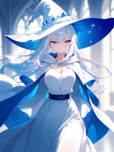星詠みの魔女様 — 文月さんのAIイラスト