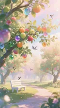 ひとつの木に色々な果実がなる🍎🍊🍐