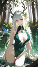 森の精霊·木漏れ日のなかで の投稿作品