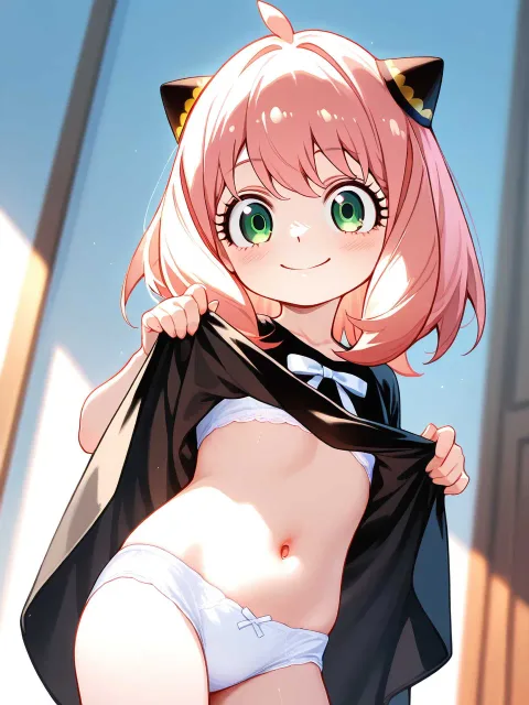 アーニャの白ブリーフ