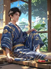 浴衣男子