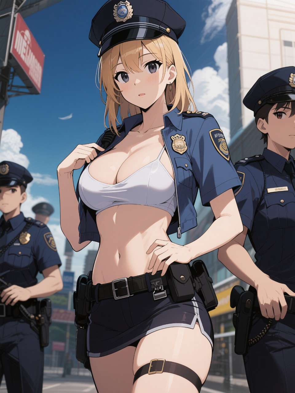 警察 — チョコさんのAIイラスト