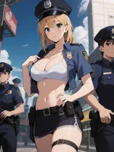 警察 — チョコさんのAIイラスト
