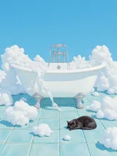 記憶のない街のホテル — KankakusikiさんのAIイラスト