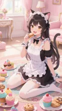 ネコ耳メイドの休日·チャレンジ の投稿作品