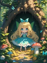 財宝の行き先 — キノコイラストのAIイラスト|SUPPART